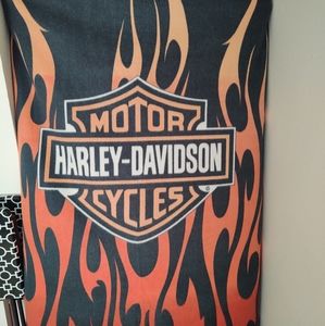 Harley-Davidson throw blanket lightweight
